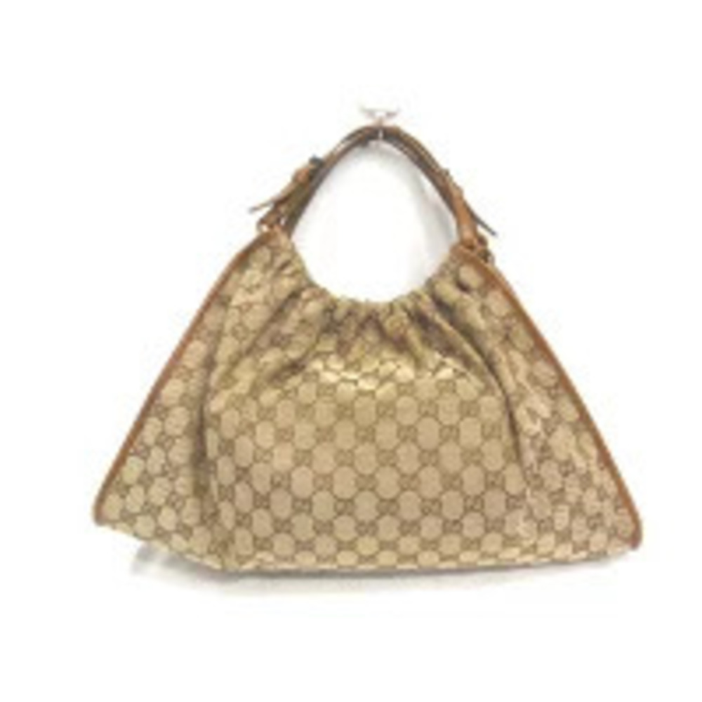 Gucci handbag Shoulder Bag GG canvas beige Brown - Picture 2 of 9